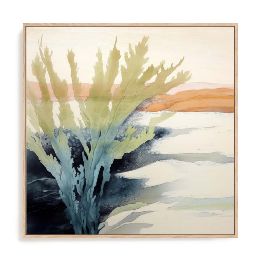 Coastal Bloomscapes II Wall Art