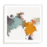 Harmonic Flow II Wall Art #oran_white-white-border