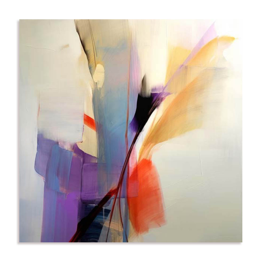 Unframed Stretched Canvas Or Print Only - Fluid Dreamscape I Abstract Art