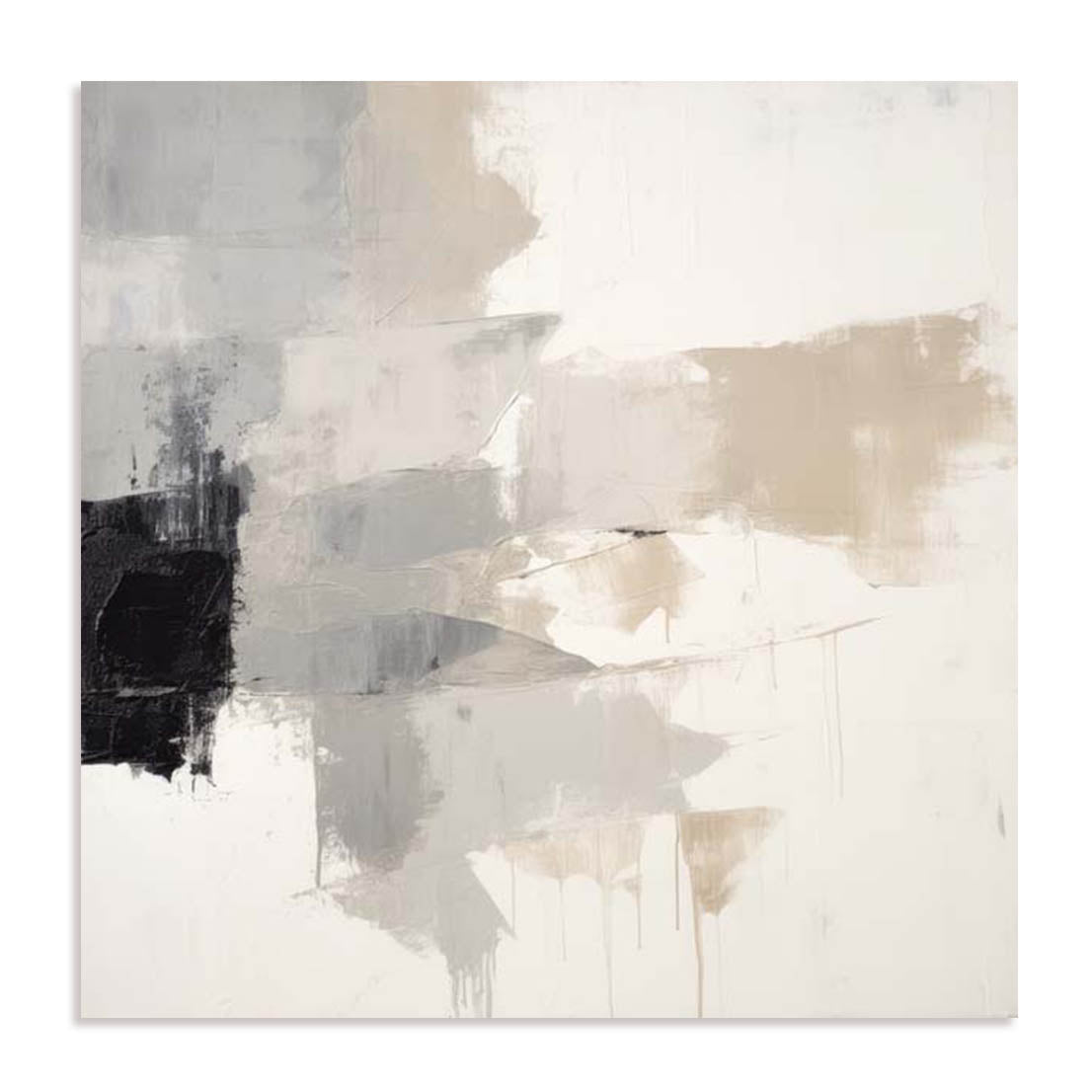 Unframed Stretched Canvas Or Print Only - Soothing Abstractions Ii Abstract Art