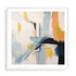 Vibrant Equilibrium II Wall Art #oran_white-white-border