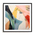 Harmonic Burst Wall Art #oran_black-white-border