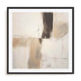 Wall Art Print Poster In Black Frame - Forms In Abstractions I Abstract Art