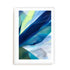 Wall Art Print Poster In White Frame - Radiant Abstractions I Abstract Art