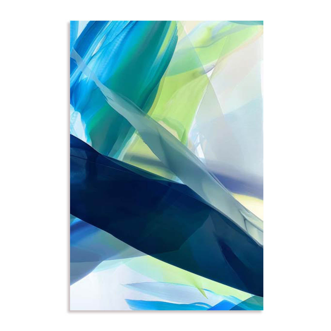 Unframed Stretched Canvas Or Print Only - Radiant Abstractions Ii Abstract Art