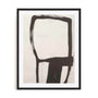 Wall Art Print Poster In Black Frame - Natural Tranquility I Abstract Art