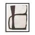Wall Art Print Poster In Black Frame - Natural Tranquility Ii Abstract Art