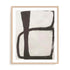 Wall Art Print Poster In Natural Oak Frame - Natural Tranquility Ii Abstract Art