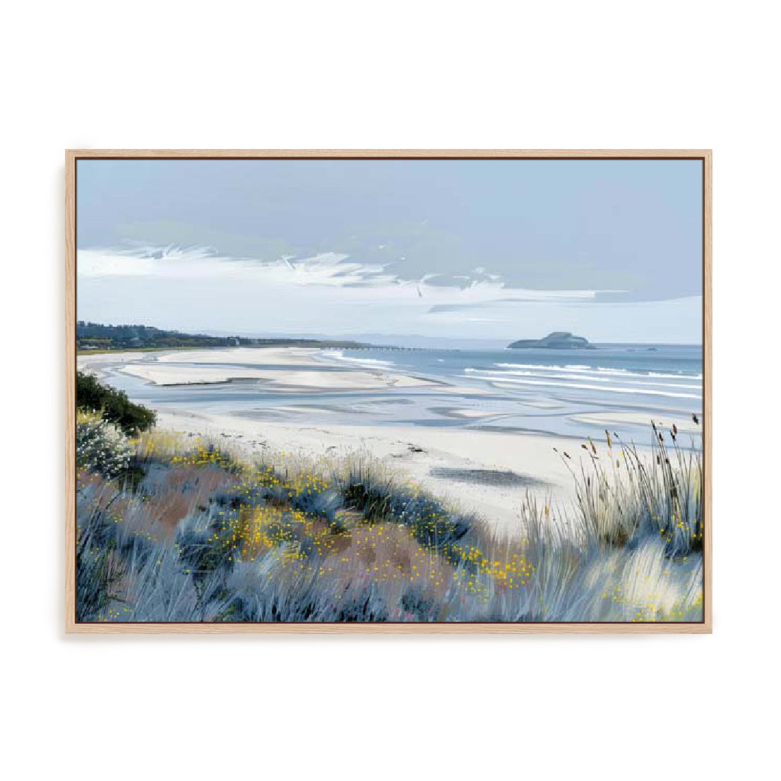 Reflections Of Blue II Wall Art