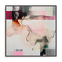 Wall Art Stretched Canvas In Black Frame - Essence Of Flow I Abstract Art