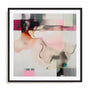 Wall Art Print Poster In Black Frame - Essence Of Flow I Abstract Art