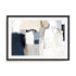 Wall Art Print Poster In Black Frame - Neutral Tapestry I Abstract Art