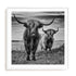 Pecqueux Highlands Wall Art #oran_white-white-border