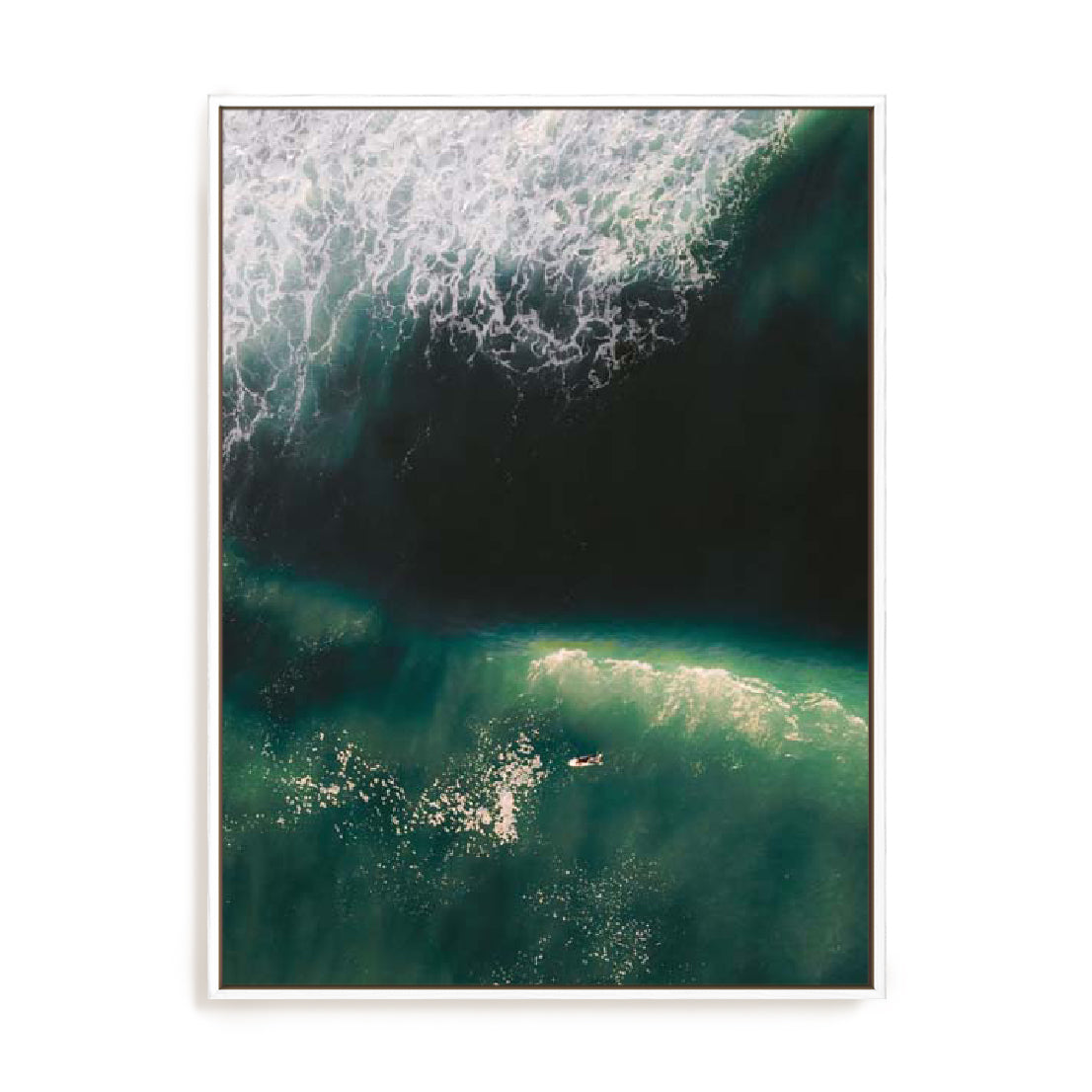 Zwart – Surfer Girl Wall Art