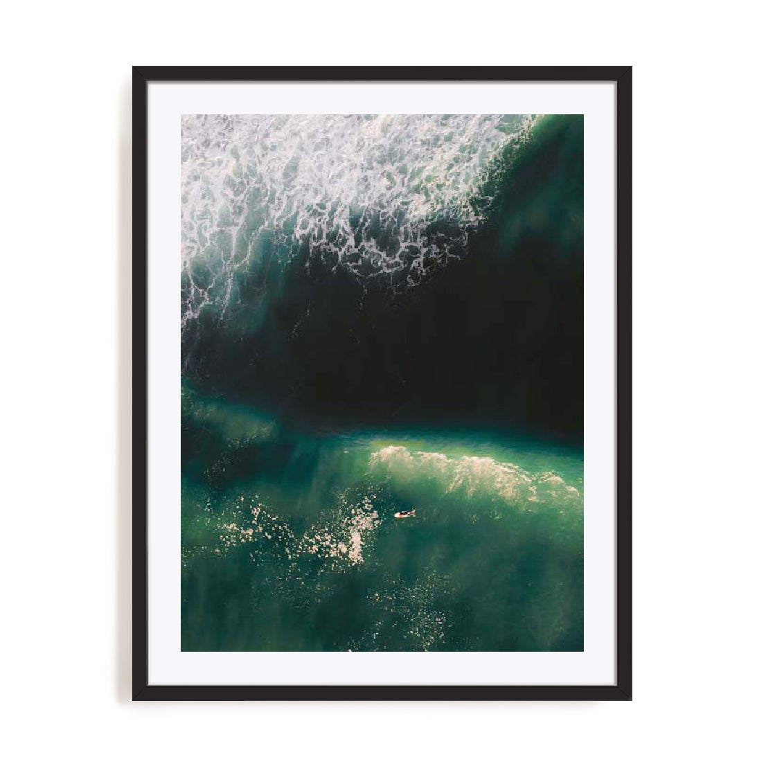 Zwart – Surfer Girl Wall Art