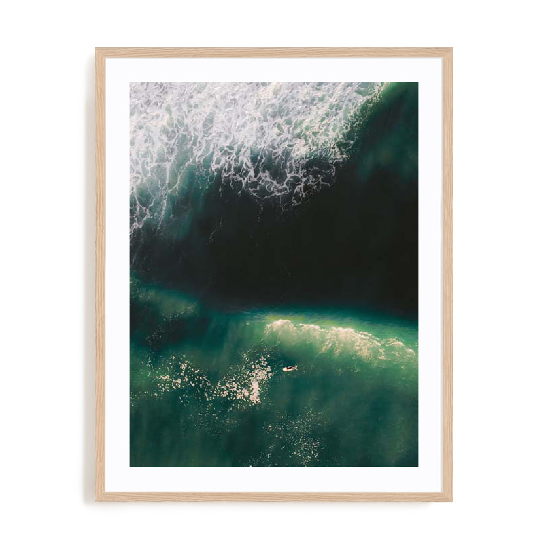 Zwart – Surfer Girl Wall Art