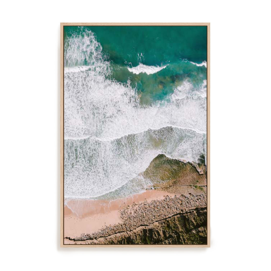 Zwart – Waves Wall Art