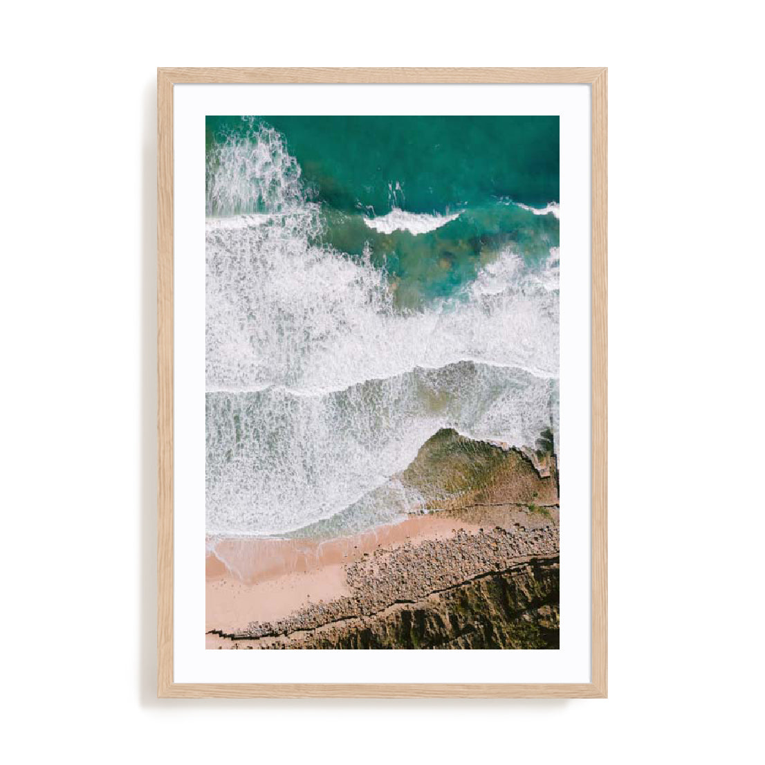 Zwart – Waves Wall Art