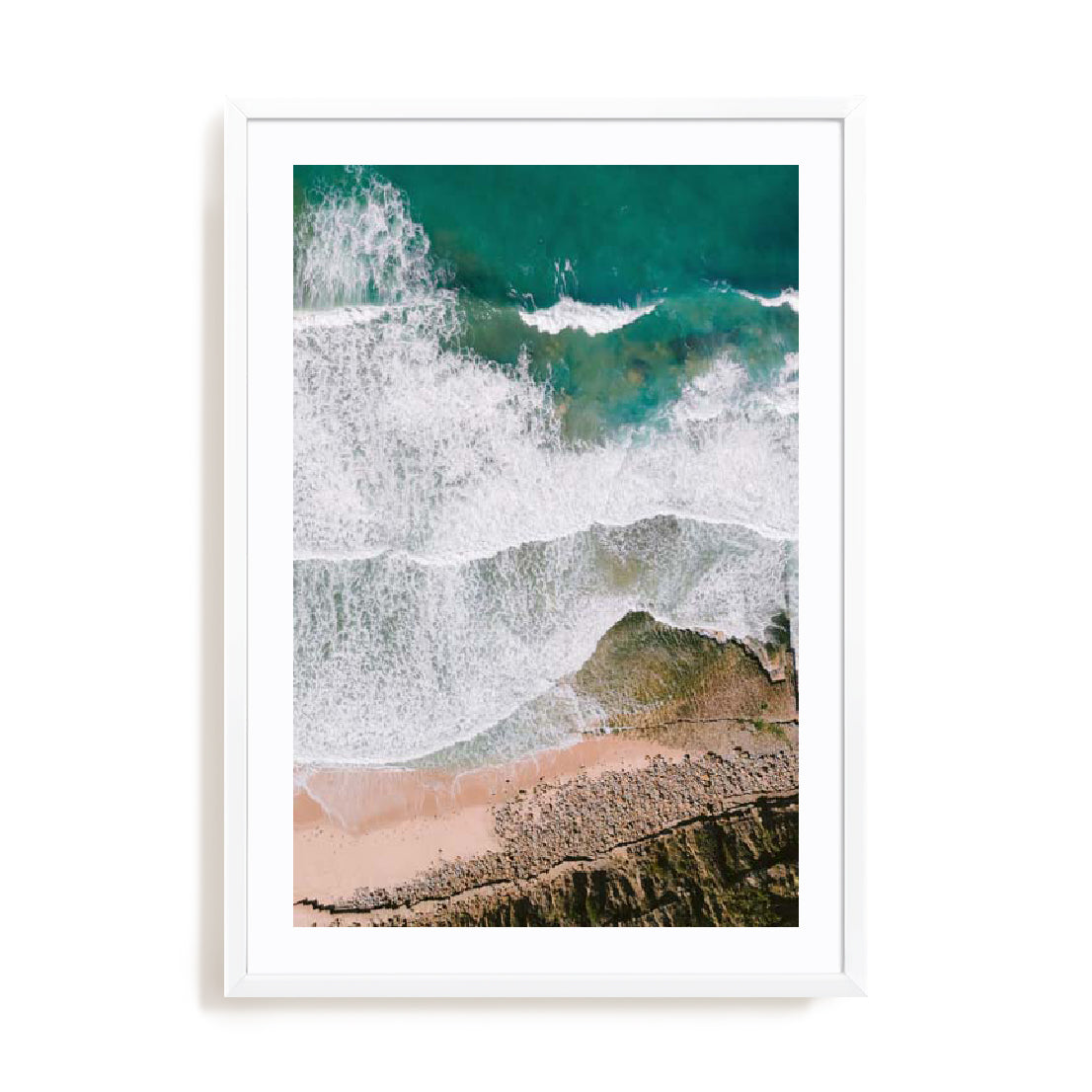 Zwart – Waves Wall Art