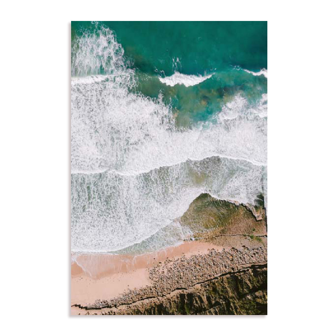 Zwart – Waves Wall Art