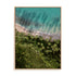 Zwart – Palm Beach From Above Wall Art