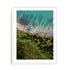 Zwart – Palm Beach From Above Wall Art