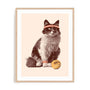 Bodart Chat Tennis Wall Art