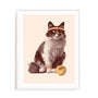 Bodart Chat Tennis Wall Art