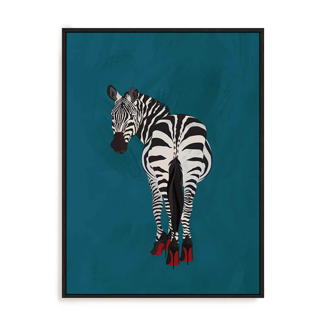 Manovski Zebra Heels Wall Art
