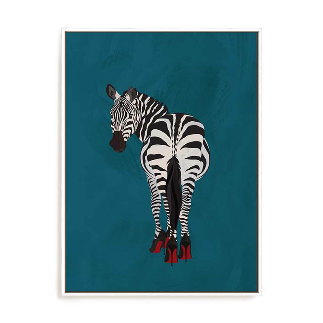 Manovski Zebra Heels Wall Art