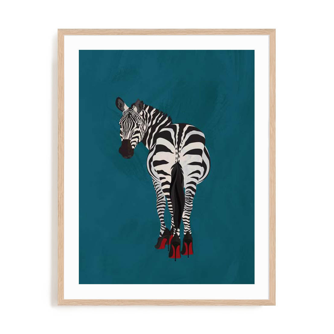 Manovski Zebra Heels Wall Art