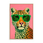 Treechild Leo With Glasses Wall Art