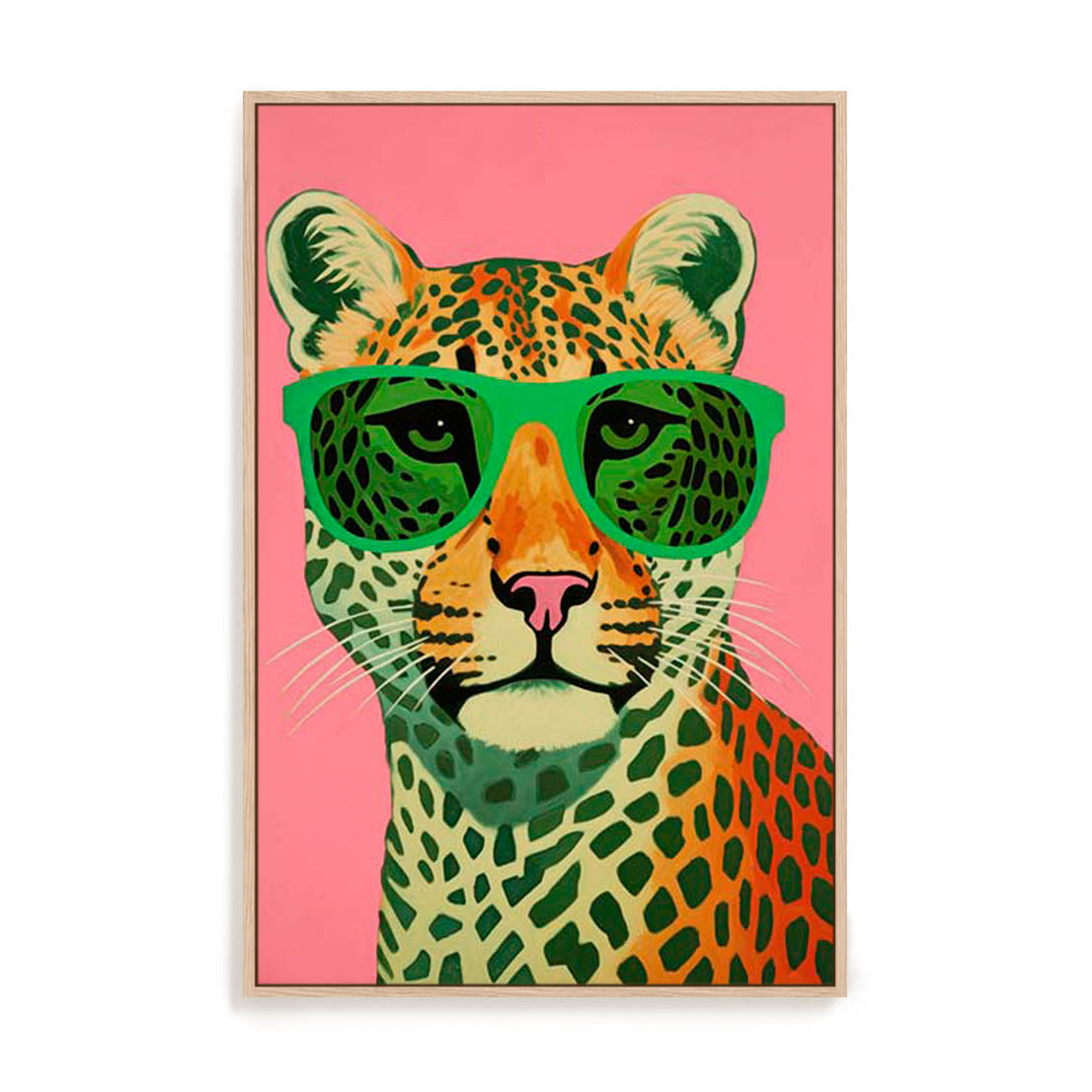 Treechild Leo With Glasses Wall Art