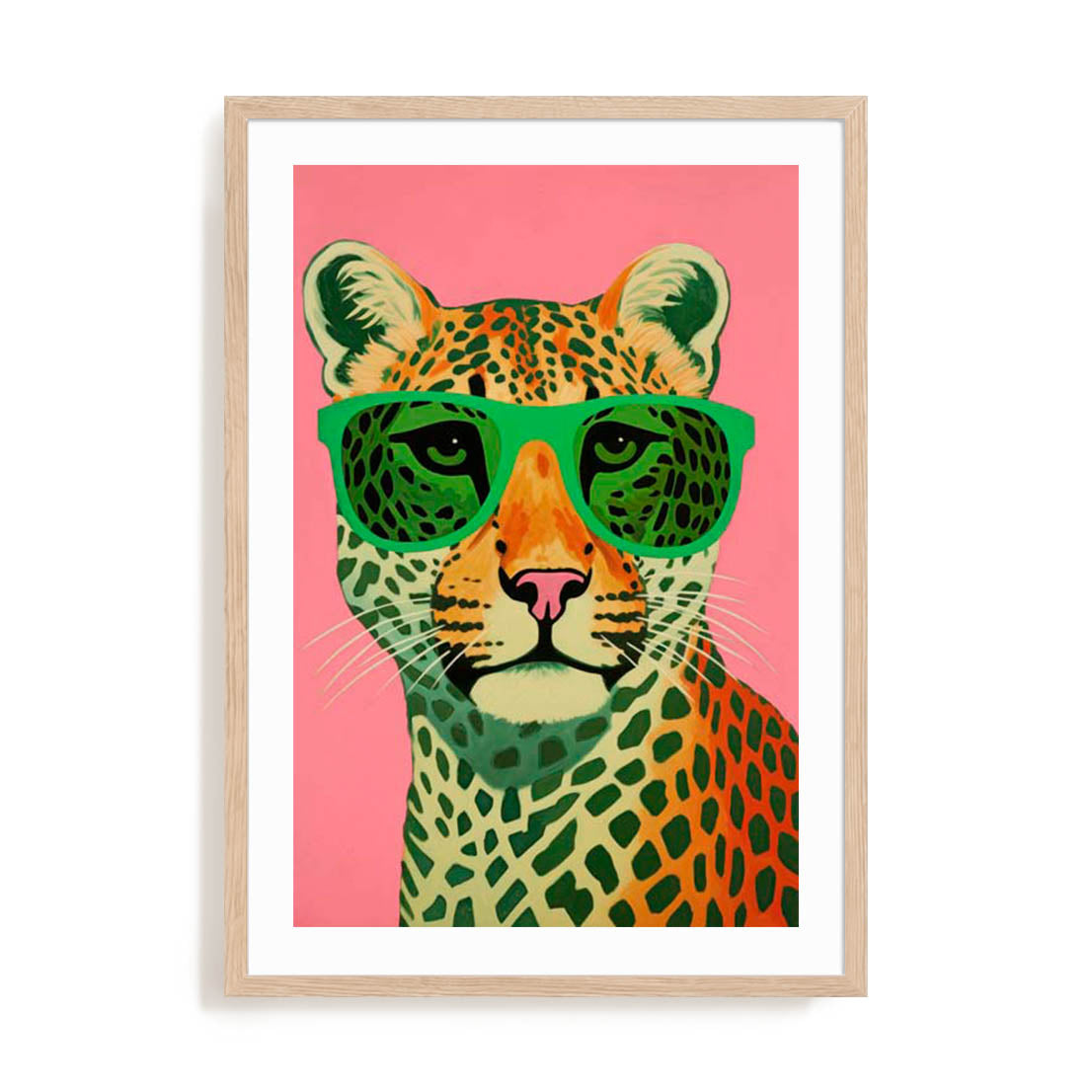 Treechild Leo With Glasses Wall Art
