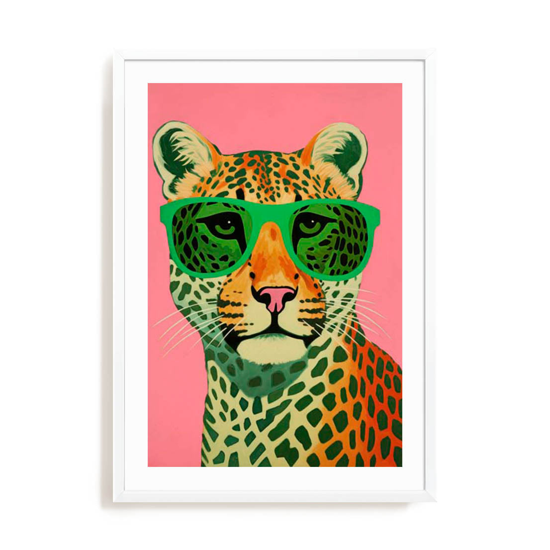 Treechild Leo With Glasses Wall Art