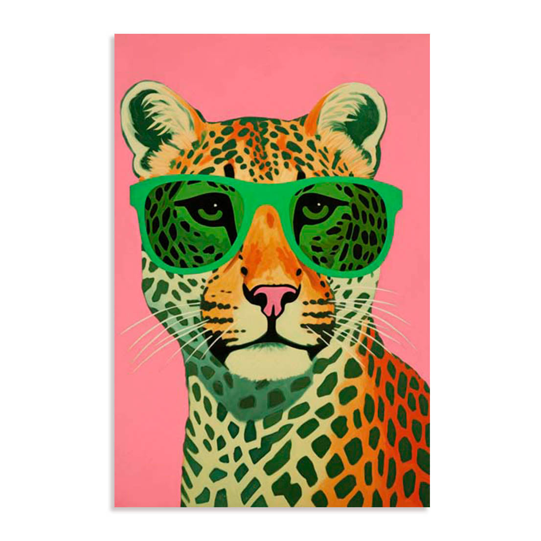 Treechild Leo With Glasses Wall Art