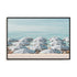 Digital Art – Striped Beach Umbrellas Wall Art