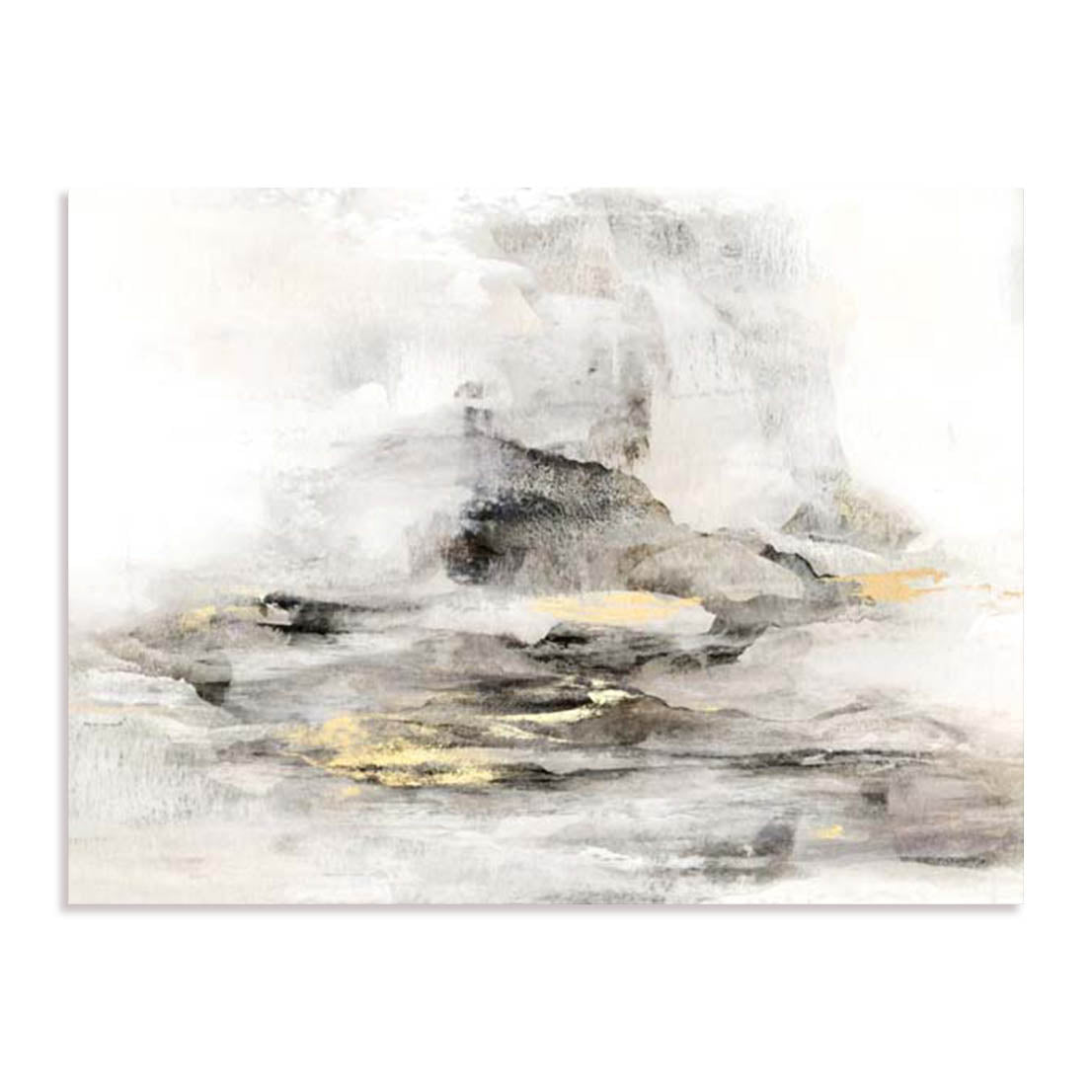 Unframed Stretched Canvas Or Print Only - Bardot – Gold Mist Landscape Art