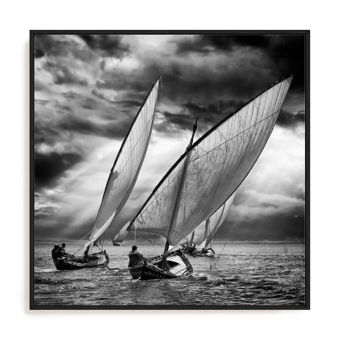 Villalba Sailboats And Light Wall Art