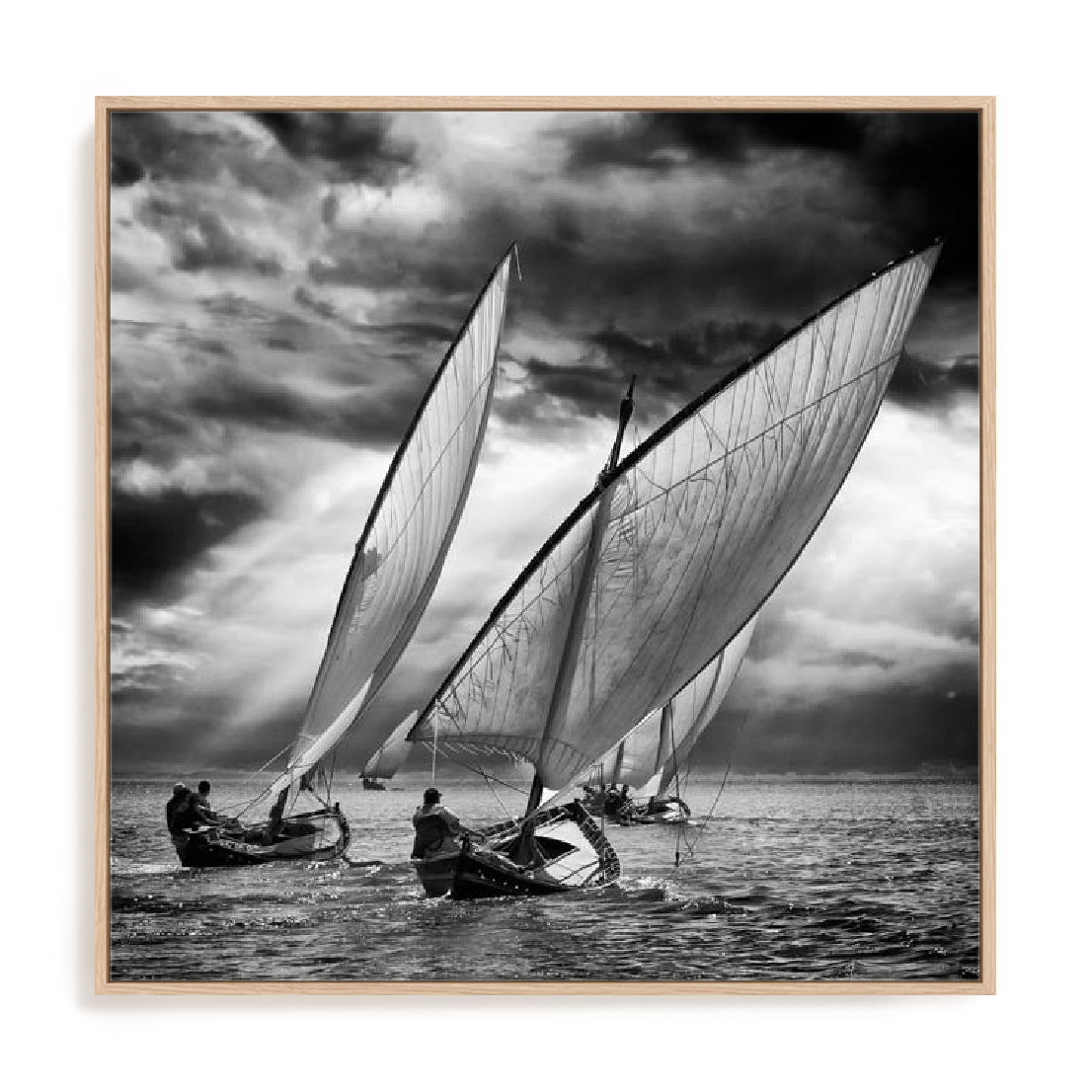 Villalba Sailboats And Light Wall Art