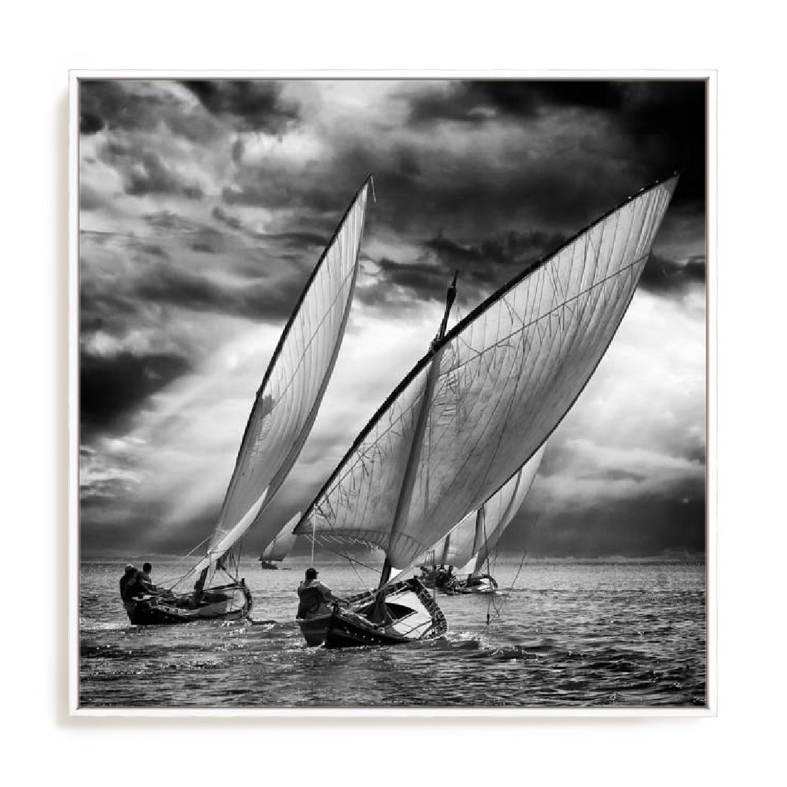 Villalba Sailboats And Light Wall Art
