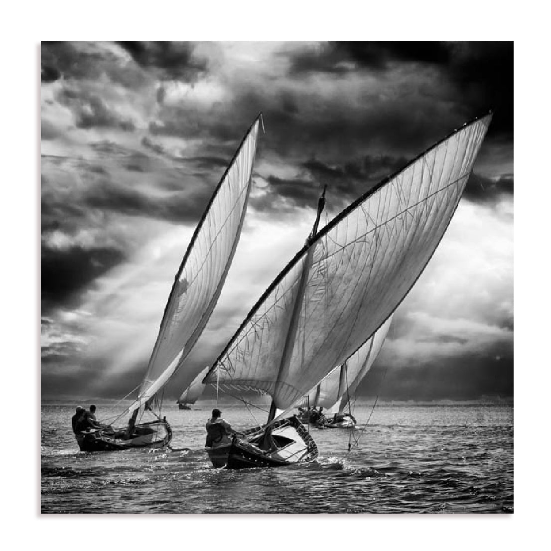 Villalba Sailboats And Light Wall Art
