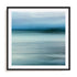 The Line Between Sea And Sky by Joy StClaire Wall Art #oran_black-white-border