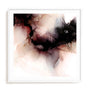 Wall Art Print Poster In White Frame - Roberg  – Storm Ii Abstract Art