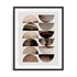Wall Art Print Poster In Black Frame - Bohmer  – Graphic Abstract Art