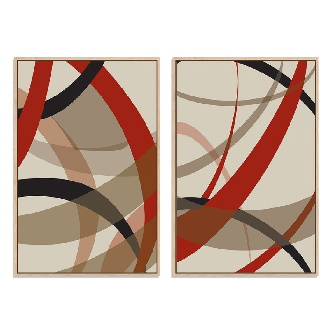 Loose II and III Wall Art