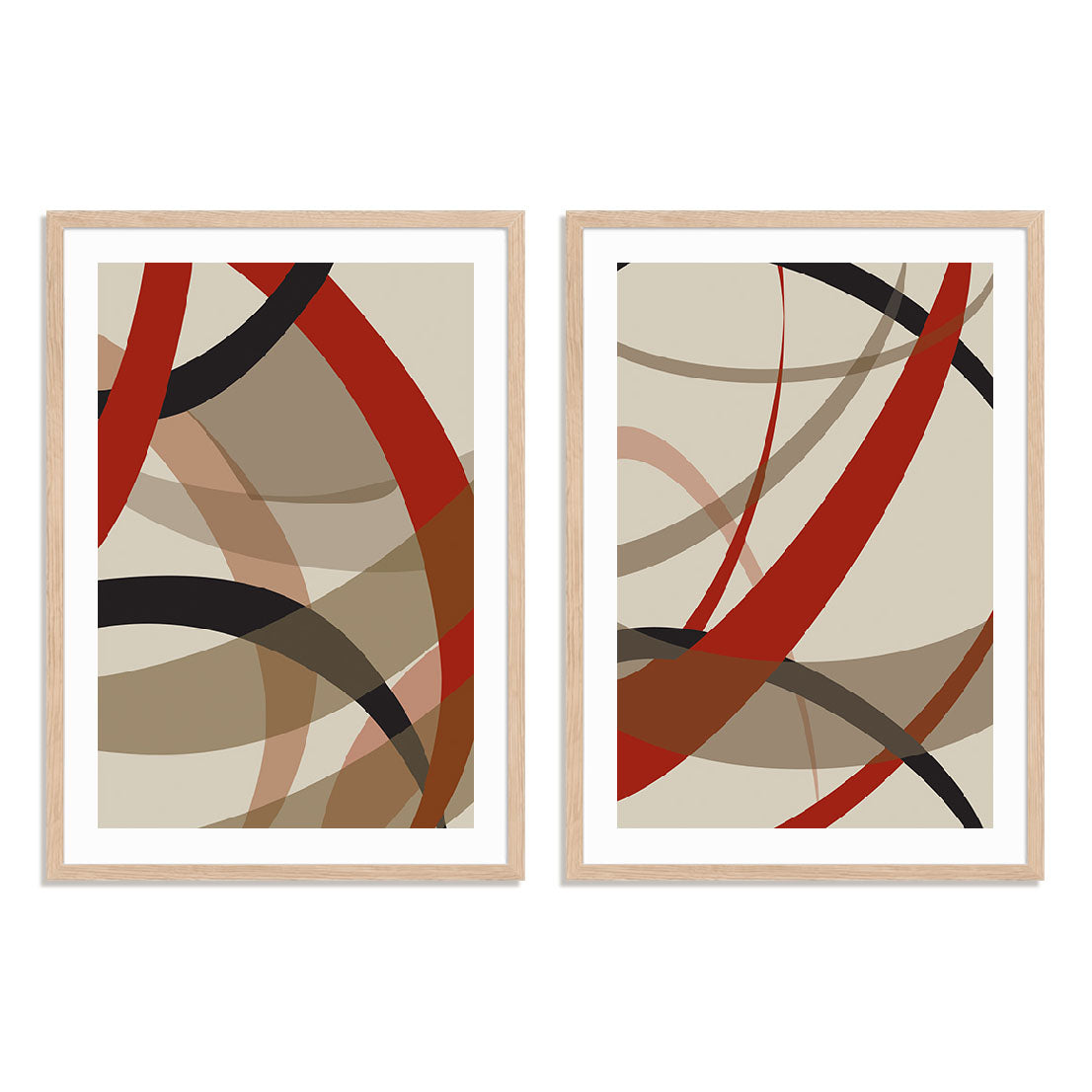 Loose II and III Wall Art