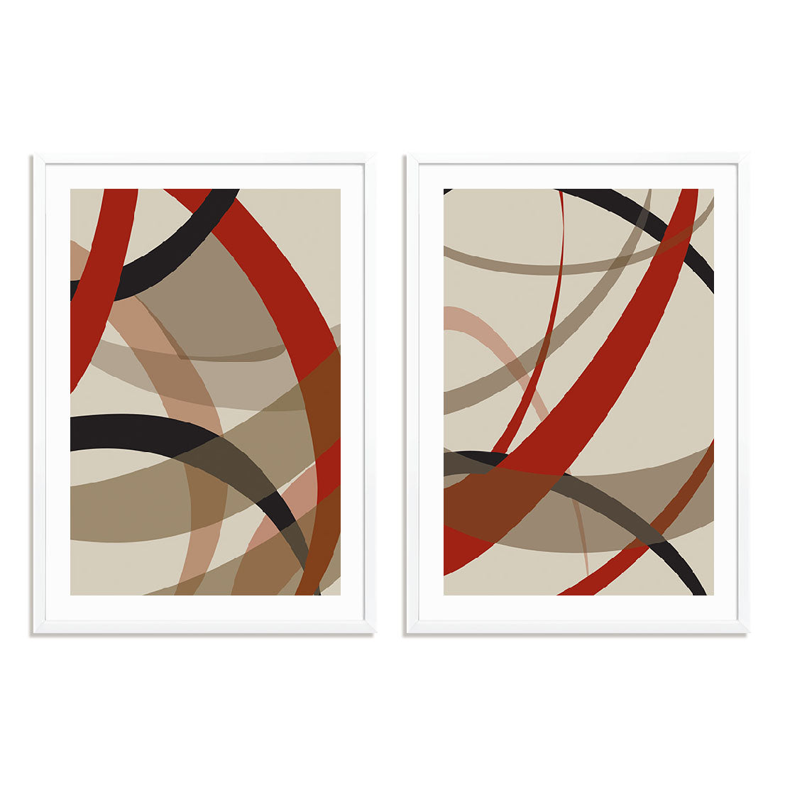 Loose II and III Wall Art