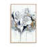 Blue Abstract Florals I Wall Art