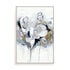 Blue Abstract Florals I Wall Art